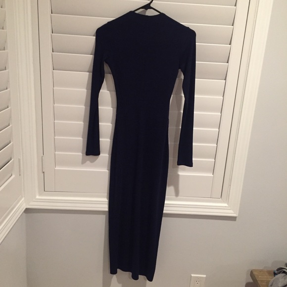 🍾🥂 Sexy Reformation Edison Dress Navy 🌙 - Picture 8 of 8